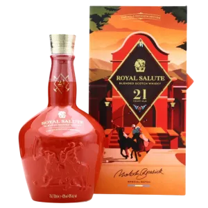 Whisky Royal Salute The Polo Estancia Edition 21 Anos-Vermelho-700ml